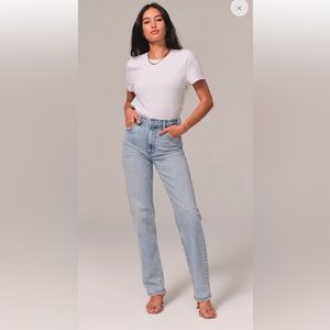 Abercrombie the 90s straight leg jean